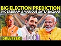 Mood of the Nation: Big Election Prediction by JVC Sreeram & various Satta Bazaars • NDA vs INDI