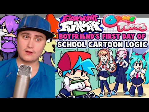 Descargar Boyfriend S First Day Of School Friday Night Funkin Logic Animation Gametoons Ptg Reaction