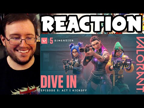 Gor's "VALORANT" DIVE IN // Episode 5: Act I Kickoff Trailer REACTION