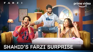 Shahid & his FARZI gifts Ft. Mira & Ishaan | Prime Video India