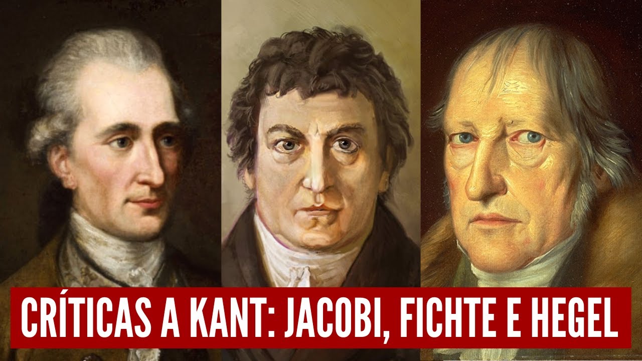 Críticas a Kant: o Idealismo Alemão e o problema das coisas-em-si