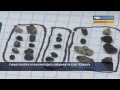 Ученые показали осколки метеорита, упавшего на Урале 