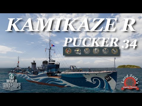 Torpedo Terror! Kamikaze R – Tier 5 Japanese DD | World of Warships 2025 Gameplay