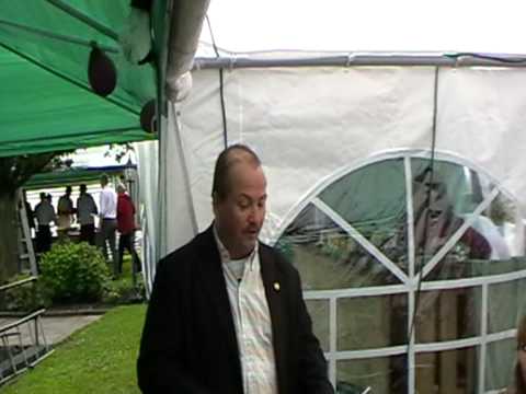 BK Fram 75 år - Stampe sjunger "Ovanlär"