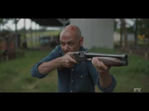 Mr Inbetween S03E09 Good Scene Part 3 Against All Odds Ray Wins the Gunfight. Lowlife Rafael is Shot