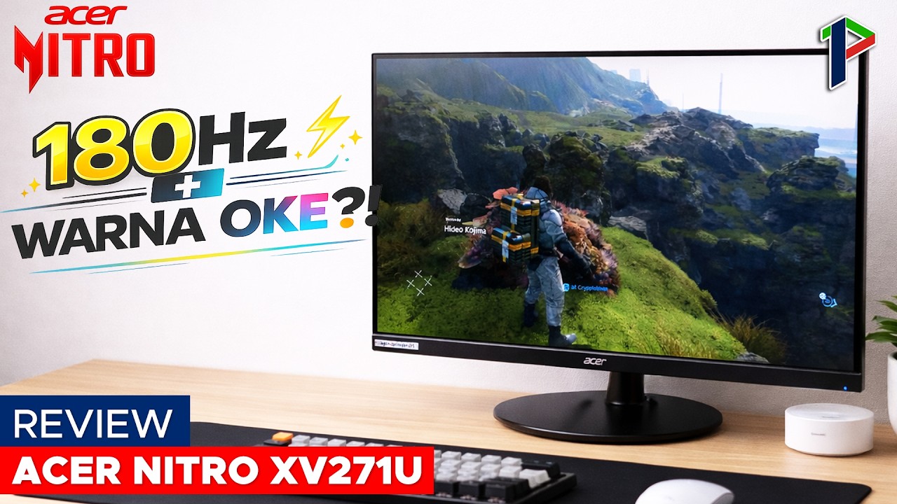 Acer Nitro XV271U - Gaming Monitor 2K 180Hz 2 Jutaan - Review Indonesia