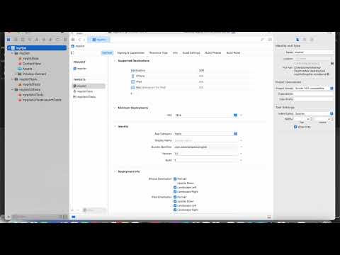 How to find/create the info.plist file in SwiftUI Xcode project
