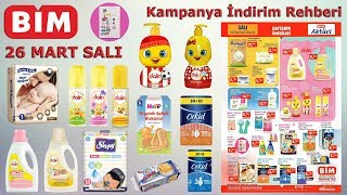 BİM BEBEK ÜRÜNLERİ | BİM 26 MART 2019 SALI | BİM İNDİRİM | BİM MARKET | 26 MART BİM AKTÜEL ÜRÜNLER
