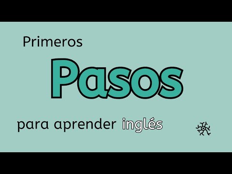 Los primeros pasos para aprender inglés