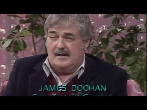 Star Trek's James Doohan, Montgomery "Scotty" Scott.