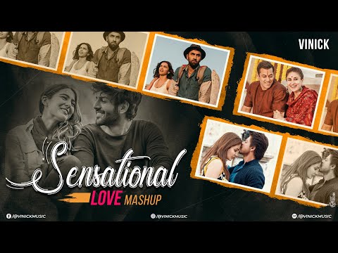 Sensational Love Mashup | Vinick | Hawayein | Tu Jo Mila | Shayad [Bollywood Lofi]