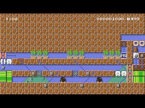 003A: Black Cat by みゆき♪Cindy - Super Mario Maker - No Commentary 1bo