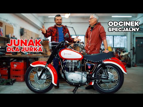 Junak M10 zbudowany w 18 dni!!! Poruszająca historia motocykla stworzonego na ratunek dla Jurka