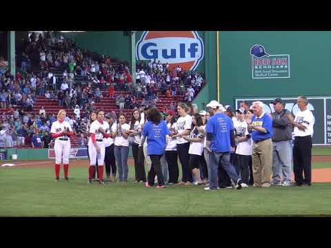 Krystle Campbell Dedication At Fenway Park By Red Sox 2013