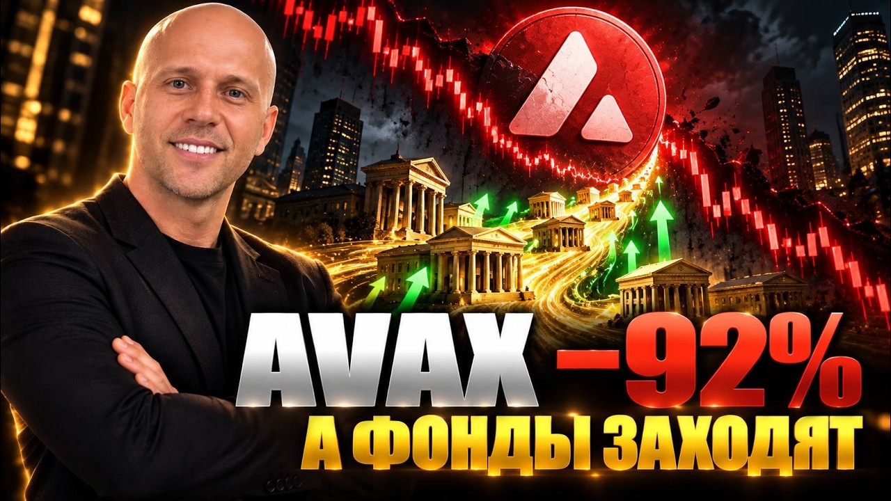 Крупные фонды готовятся скупать AVAX на $1 млрд. Почему AVAX всё ещё на дне?