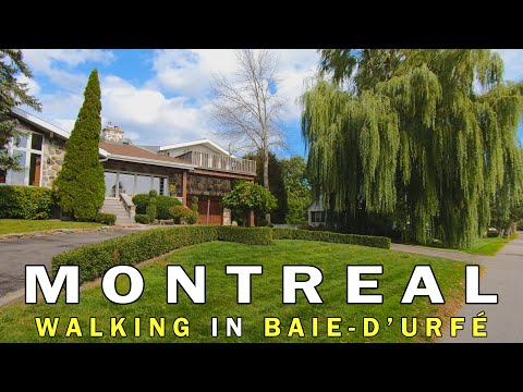 Montreal Suburbs Walk in Baie-D'Urfé Town - October 2021 – Part 2