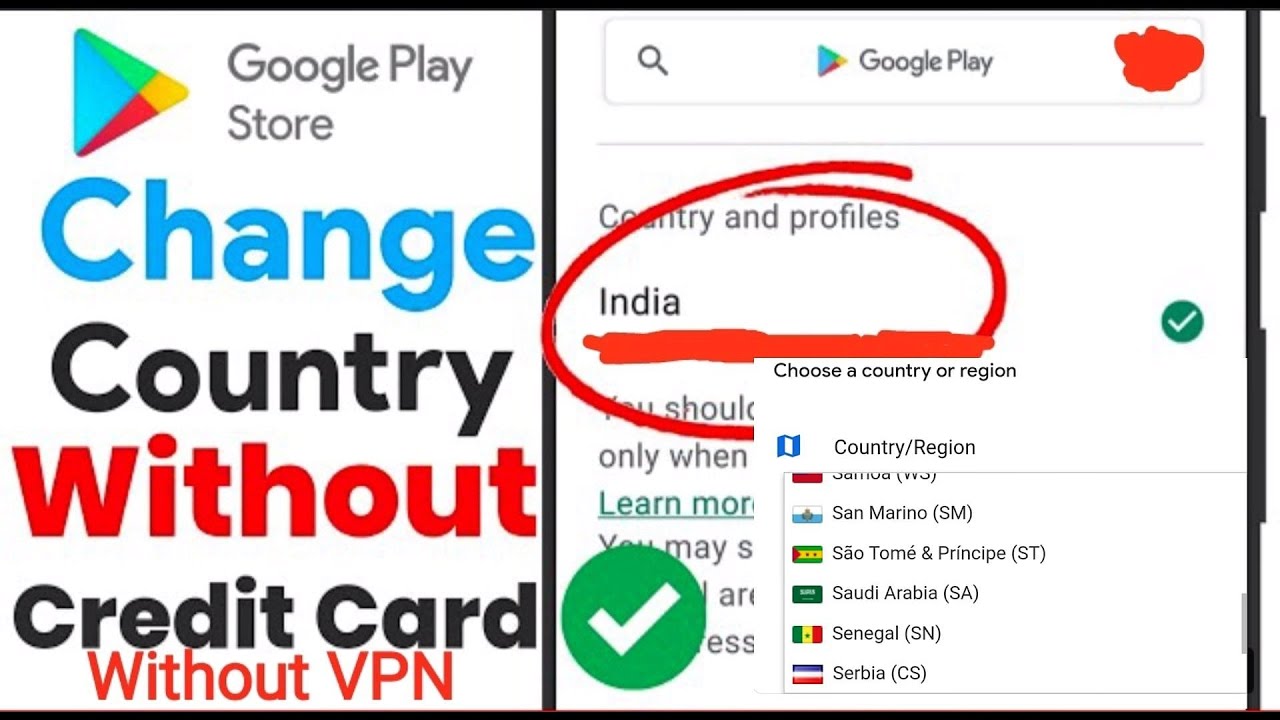 How To Change Country in Google Play Store 2022 | No Root |