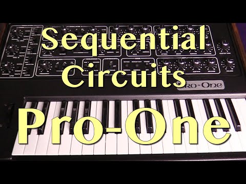 Sequential Circuits Pro-One Analog Monosynth | Tutorial