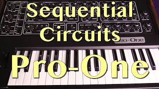 Video thumbnail for Sequential Circuits Pro-One Analog Monosynth | Tutorial by Under the Big Tree