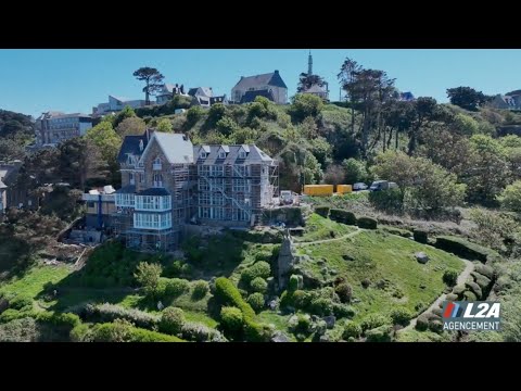 Chantier d’exception au Domaine des Fontenilles à Perros-Guirec