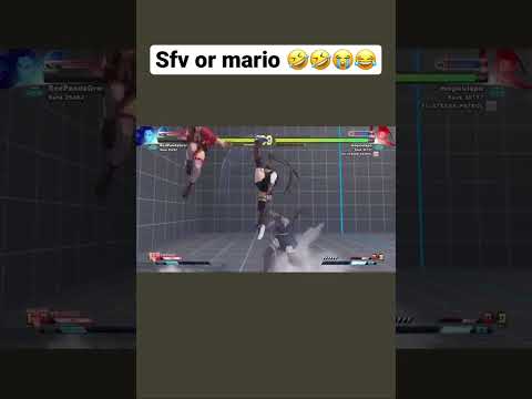 Sfv or mario 😂😭🤣😂. #sfv #sfvce #streetfighterv #streetfighter #ibuki #fgc