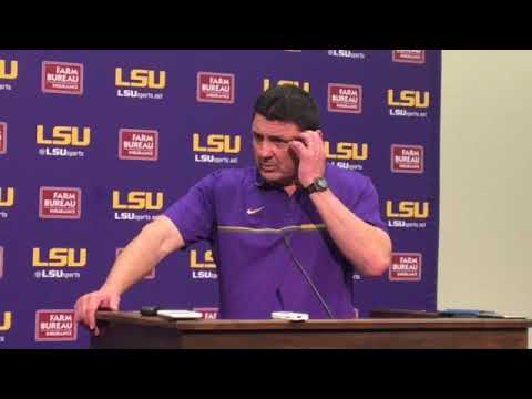 Video: Ed Orgeron Recaps Early Signing Period Haul For 2018 Class