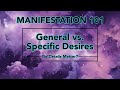 General vs. Specific Desires: Do Details Matter?