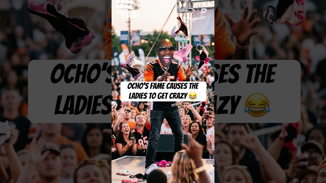 Ocho says the Nightcap fame has caused the ladies to act crazy in public. Chill ladies 😂 #Nightcap