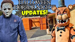 Halloween Horror Nights 2025 Construction Updates | Terror Tram 🤯 | Universal Studios Hollywood