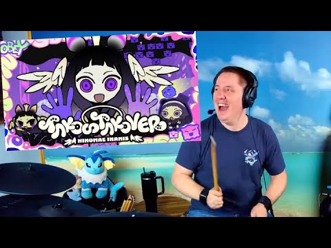 The8BitDrummer covers TAKO∞TAKOVER by Ninomae Ina'nis on drums...