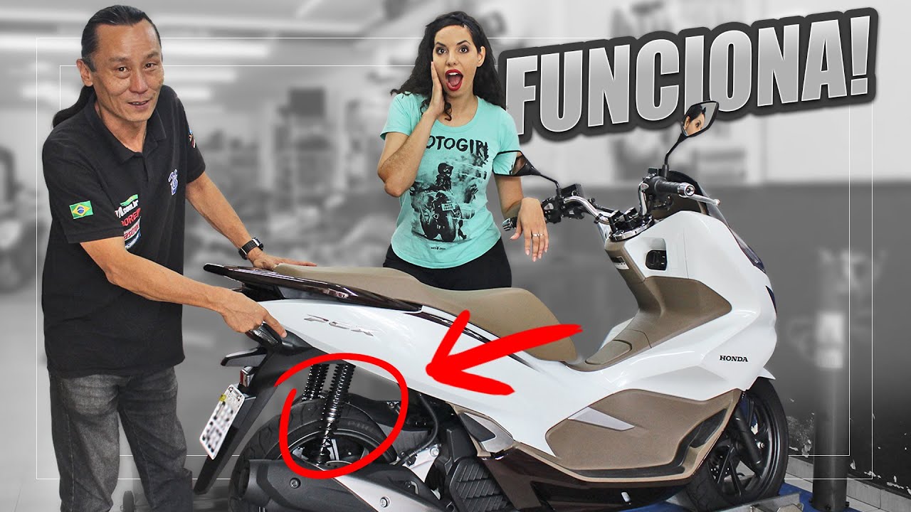 COMO MELHORAR A SUSPENSÃO DA PCX, NMAX (e outras scooters) l Motodica