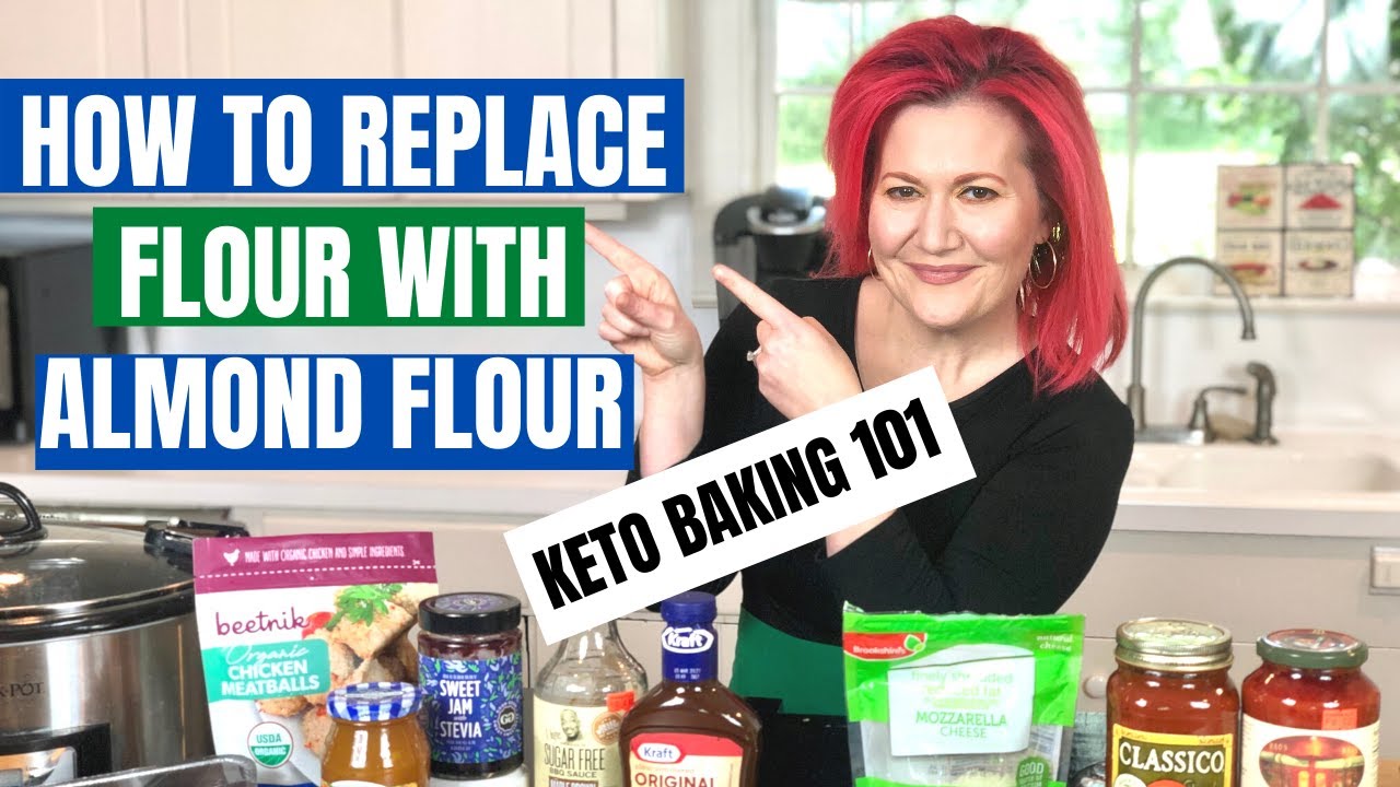 The SIMPLE STEPS on HOW to use ALMOND FLOUR instead of ALL PURPOSE FLOUR (NO CALCULATOR NEEDED)