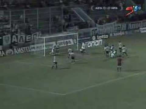 Sakis Prittas winning goal at egaleo 22-04-2007