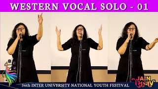 Western Vocal solo #01 | National youth festival | Jain Utsav