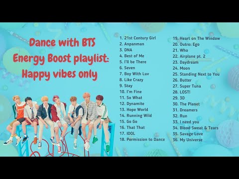 Dance with BTS - Energy Boost playlist: Happy vibes only | Baila con BTS: Canciones llenas de vibra