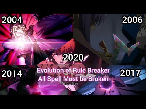 [ Fate-series ] Evolution of Rule Breaker - All Spell Must be Broken