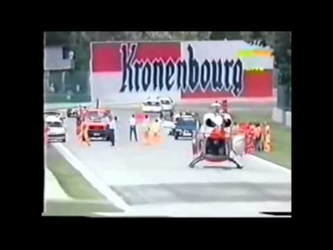 Erik Comas Imola 1994 Red Flag