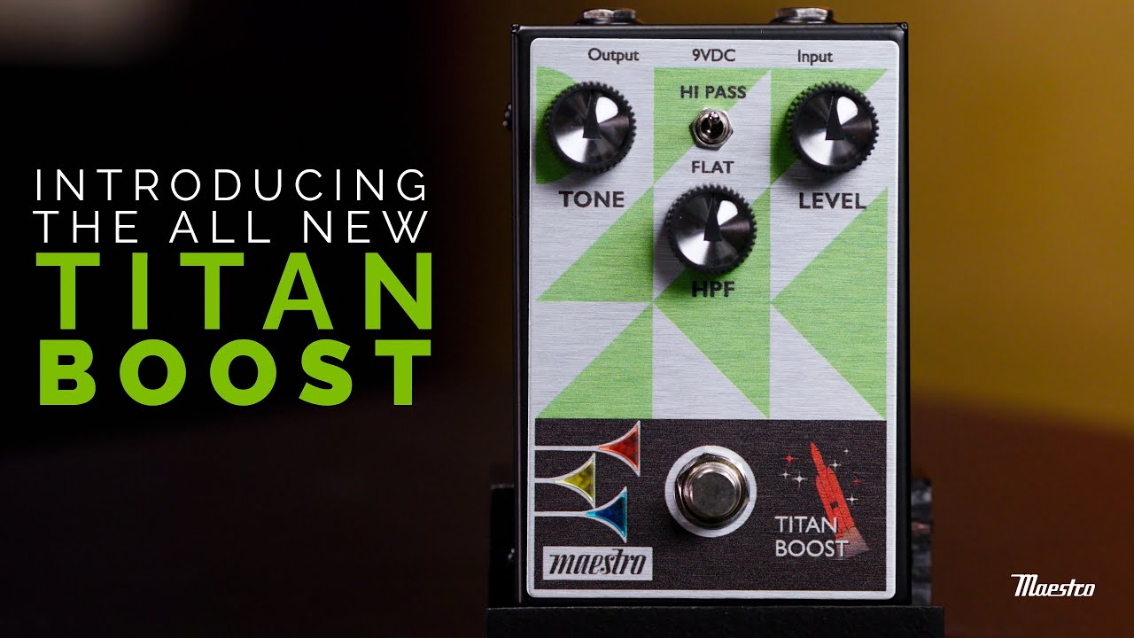 Maestro Effects Titan Boost Pedal | Long & McQuade