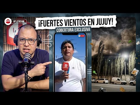 URGENTE | FUERTE TEMPORAL EN JUJUY ¿Cuál es la situación en tu barrio?
