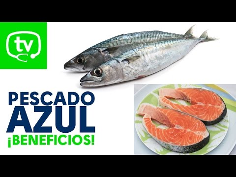 Los beneficios del pescado azul