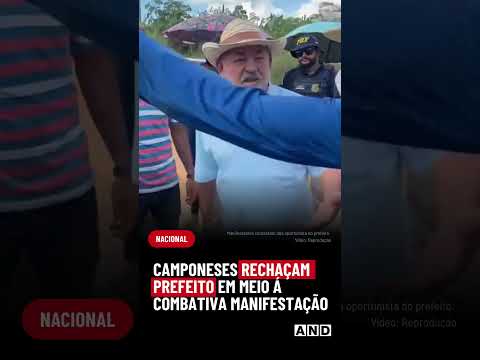 Camponeses do Acre fecham BR-364 contra abandono dos ramais em Bujari; #shorts