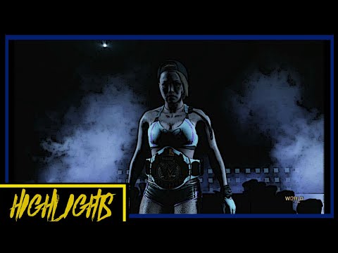 WWE 2K Universe - WWE 2K19: Xia Brookside vs Momo Fujinami(c) BCW E09 Highlights