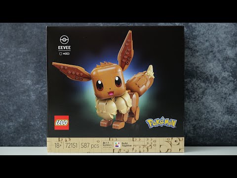 LEGO Pokémon 72151 Eevee - LEGO Speed Build Review