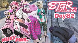 Day82【ストグラSeason2】ケバブ屋早番 / 人狼合コン / 高橋滅論の行方【ミルキー・ピンク】