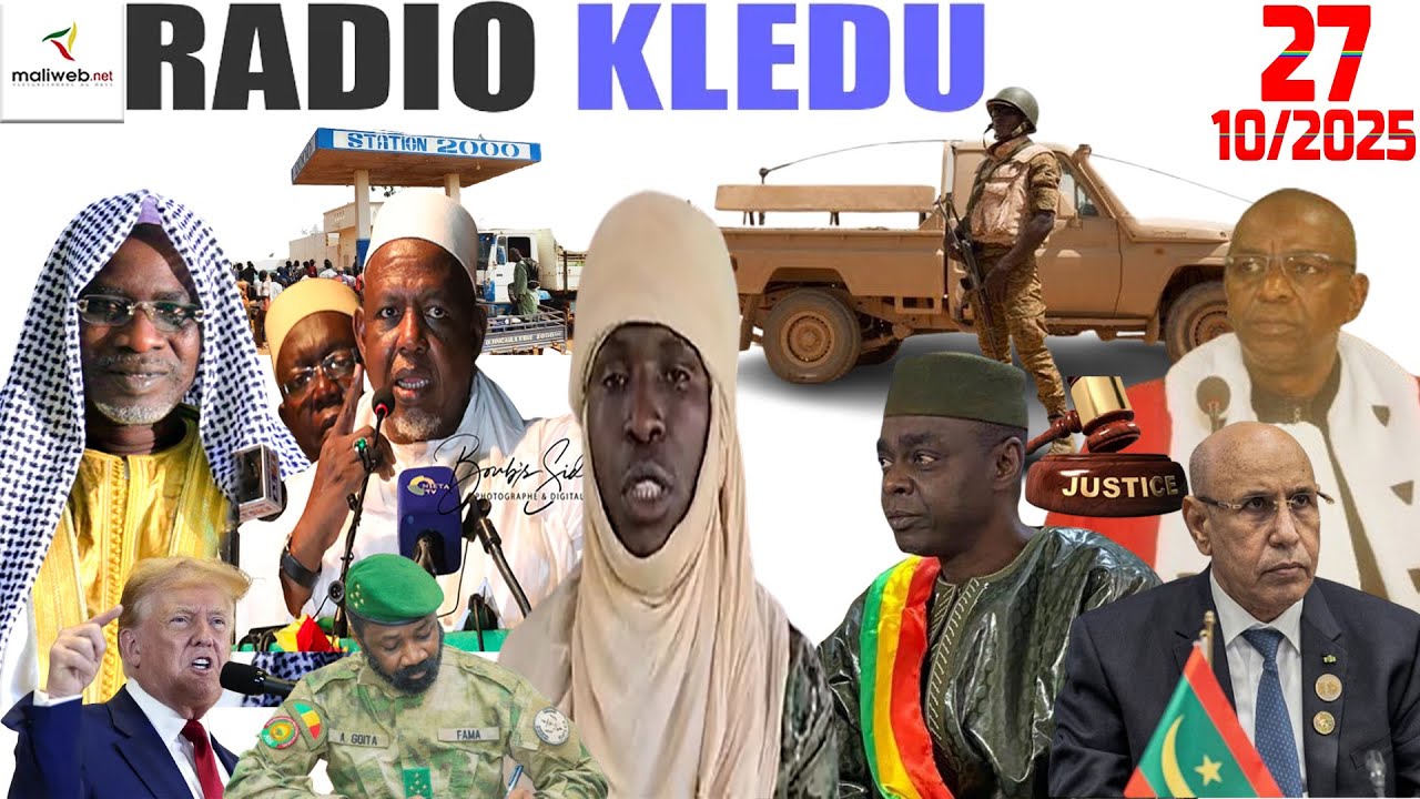 La Revue de Presse de la RADIO KLEDU du 28 octobre 2025