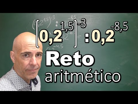OPERACIONES ARITMÉTICAS. RETO