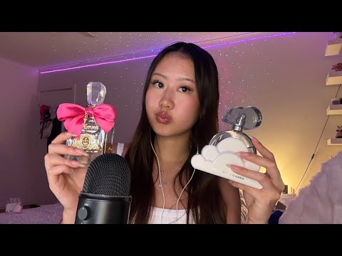 ASMR updated perfume collection 🌸☁️ 