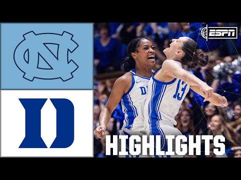 North Carolina Tar Heels vs. Duke Blue Devils | Full Game Highlights | ESPN College Basketball