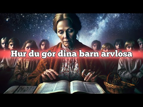 Hur du gör ett barn avlös med ett testamente och gåvobrev