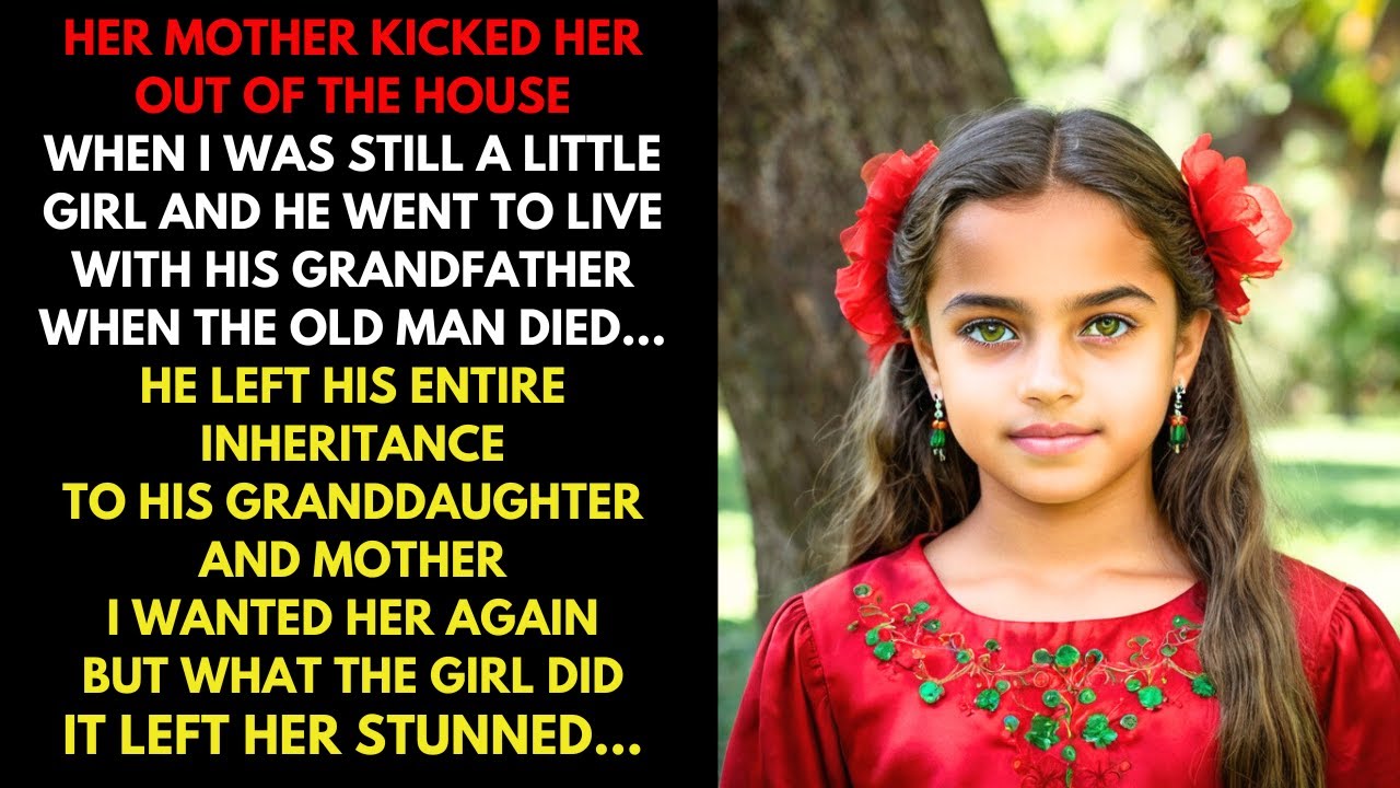 Her mother kicked her out of the house when she was still a little girl, and she went to live with..